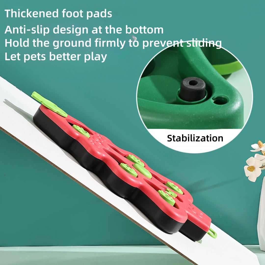 Pet Puzzle Choking Slow Food Bowl Christmas Tree Foraging Tray Fun Toys