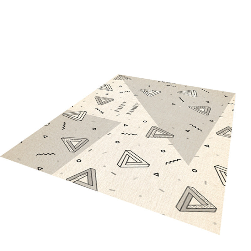 Modern minimalist living room carpet Nordic ins geometric pattern floor mats home store display carpet
