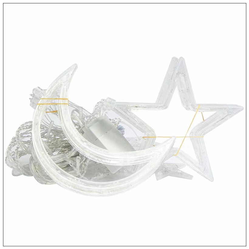 Star lights LED string lights Christmas lights room shop decoration holiday lights Internet celebrity anchor background wedding lights