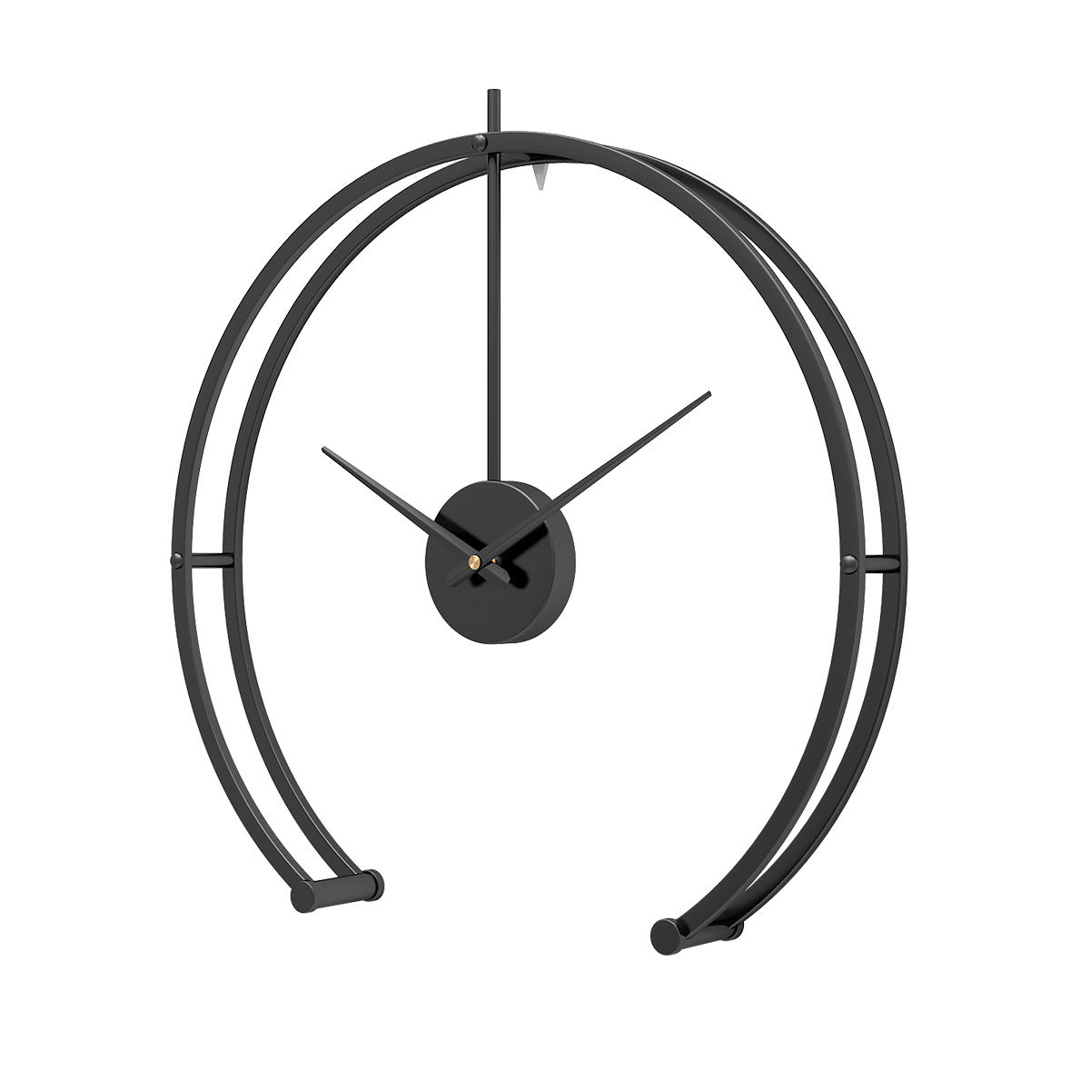 2020 new modern minimalist home wall clock metal silent clock living room bedroom fashion clock spot wholesale