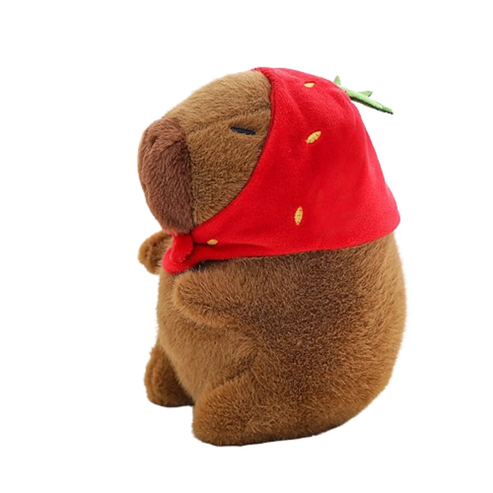 Capybara Plush Simulation Capibara Anime Fluffty Toy Kawaii Plushie Cute Doll Stuffed Animals Soft Doll Plush Gift Kid Toys