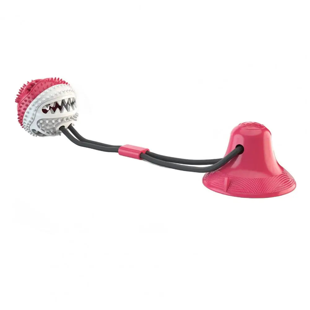 Dog Chew Toys,for Aggressive Chewers,Interactive Dog Suction Cup Toy,Teething Rope Toy,Dog Puzzle Treat Food Dispensing Ball Toy
