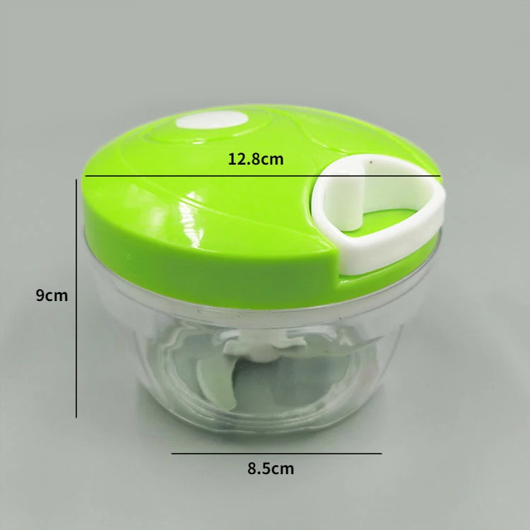 1PCS 500ml Garlic Blender Household Cutter Meat Grinder Multifunction Manual Food Shredder Fruit Crusher Blender Kitchen Tools