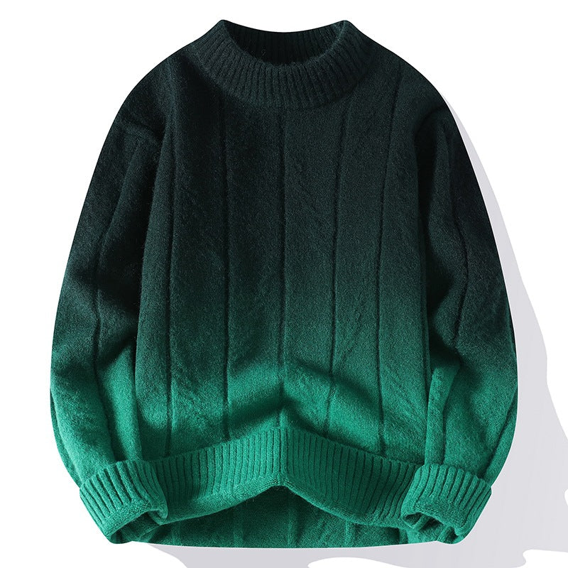 New products Autumn and winter new casual sweater men's long-sleeved knitted sweater
