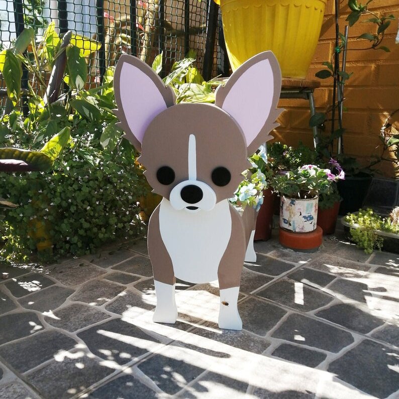Cross-border independent station popular dog-planter pet dog flower pot potted garden home decoration ornaments