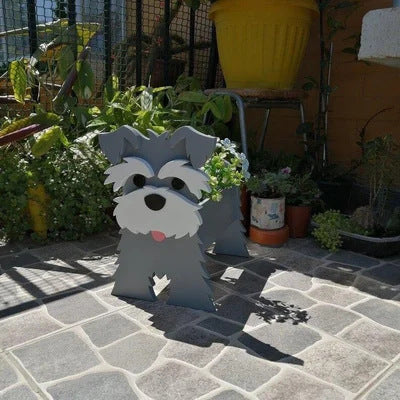 Cross-border independent station popular dog-planter pet dog flower pot potted garden home decoration ornaments