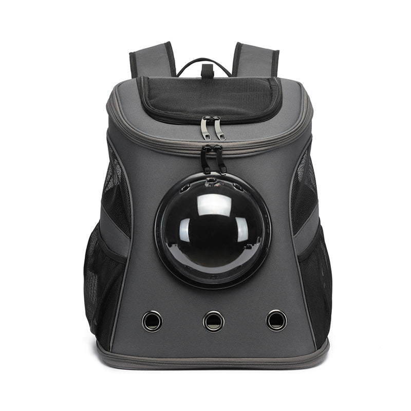 Cat bag pet space capsule backpack travel bag portable large capacity transparent foldable pet bag one piece