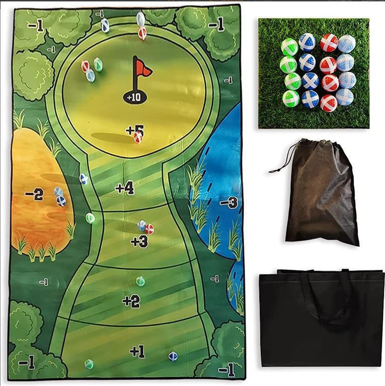 The Casual Golf Game Set Casual Golf Game Set Golf Hitting Mat Game Mat