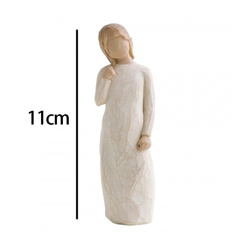 New American-style character statue family ornaments advanced creative wedding gift home office resin crafts