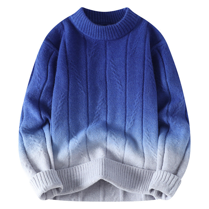New products Autumn and winter new casual sweater men's long-sleeved knitted sweater