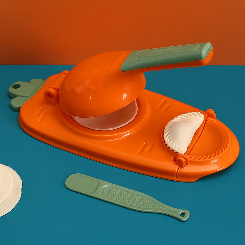 Dumpling skin artifact lazy home kitchen dumpling mold pressure dumpling skin device multi-functional dumpling device