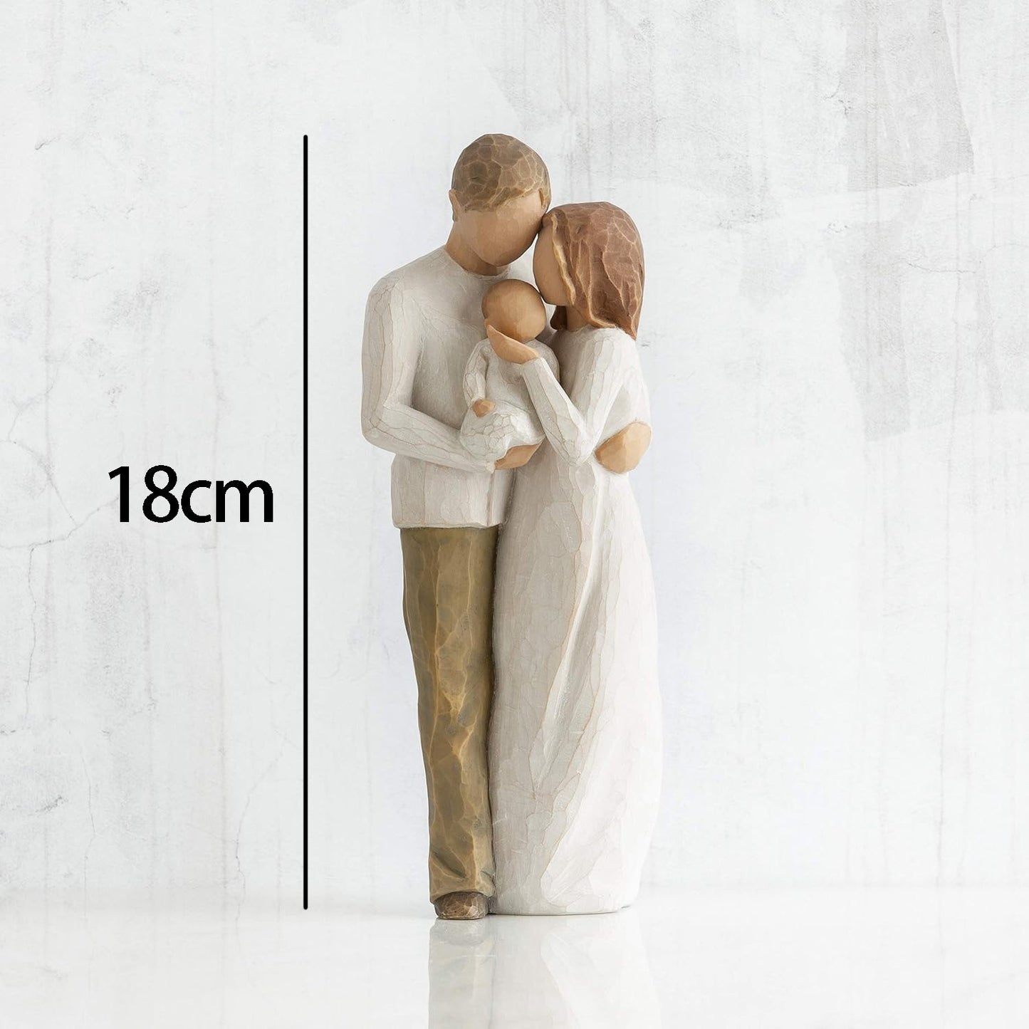 New American-style character statue family ornaments advanced creative wedding gift home office resin crafts