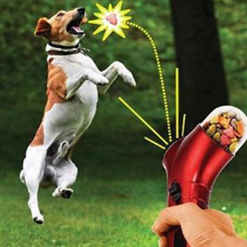 Interactive pet supplies new dog feeder pet food catapult dog toy