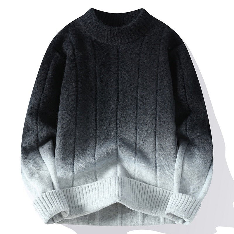 New products Autumn and winter new casual sweater men's long-sleeved knitted sweater