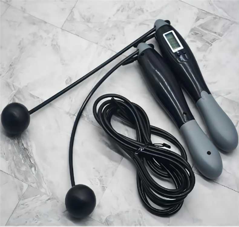 Smart electronic counting cordless dual-use skipping rope adult students men and women sports fitness counting wire skipping rope