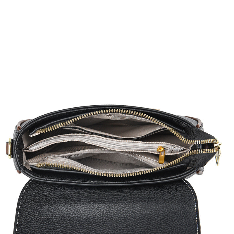 Bags for women 2024 new commuter retro one-shoulder ladies stylish small square bag fashionable all-match messenger bag mom bag