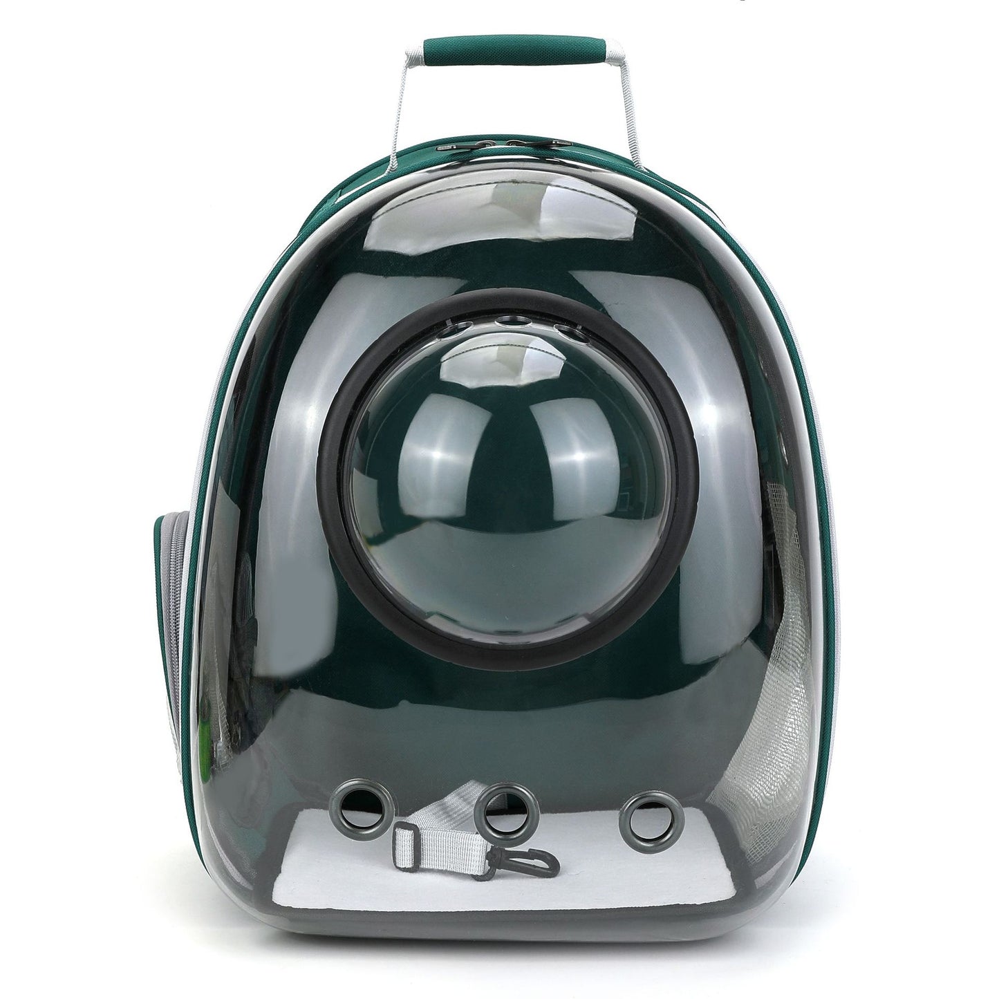 Cross-border pet bag new transparent pet backpack breathable wear-resistant small dog backpack out cat backpack