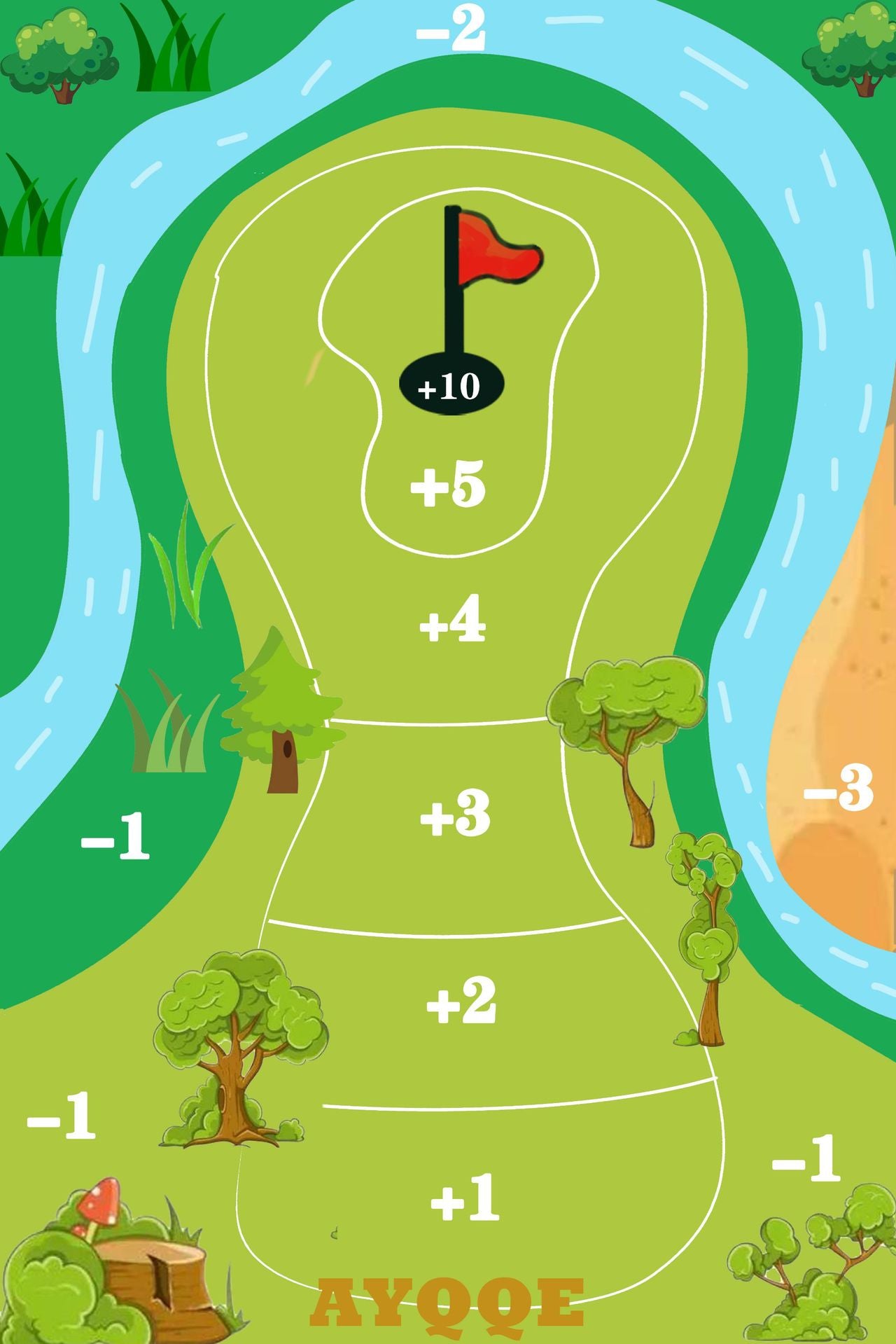 The Casual Golf Game Set Casual Golf Game Set Golf Hitting Mat Game Mat