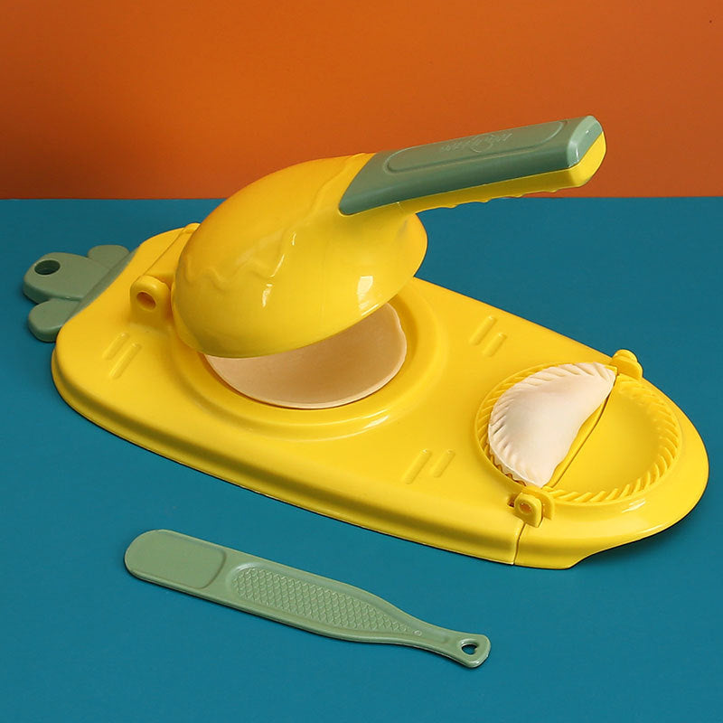 Dumpling skin artifact lazy home kitchen dumpling mold pressure dumpling skin device multi-functional dumpling device