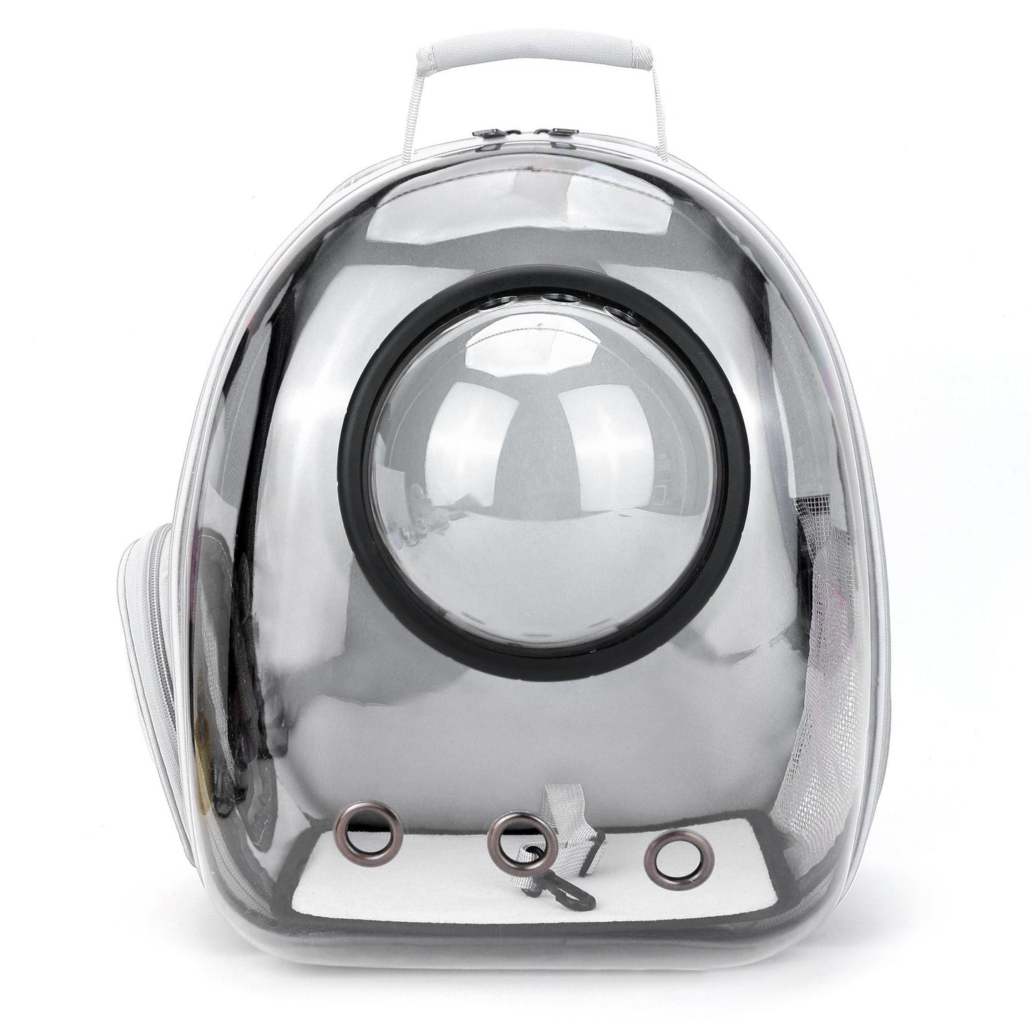 Cross-border pet bag new transparent pet backpack breathable wear-resistant small dog backpack out cat backpack