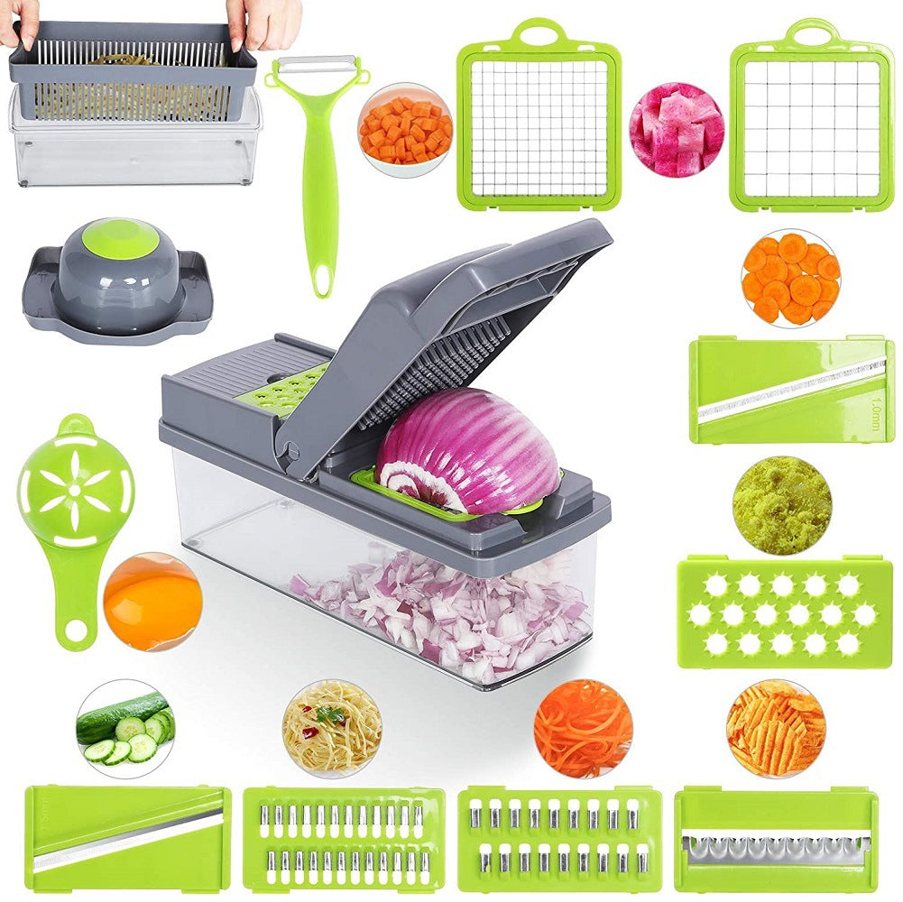 Multifunctional kitchen vegetable cutter Vegetable Chopper diced diced slicer grater vegetable cutter