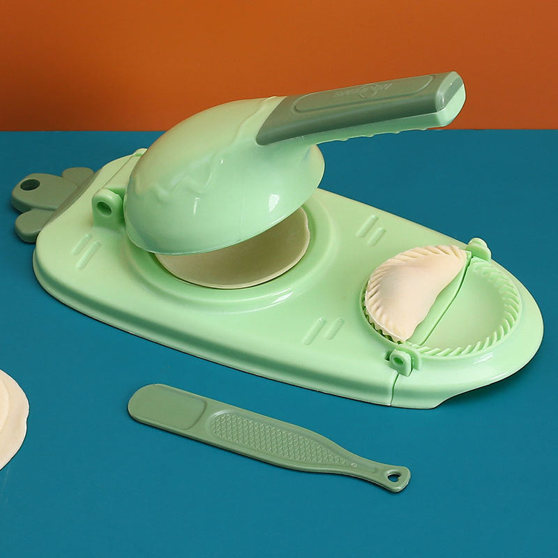 Dumpling skin artifact lazy home kitchen dumpling mold pressure dumpling skin device multi-functional dumpling device