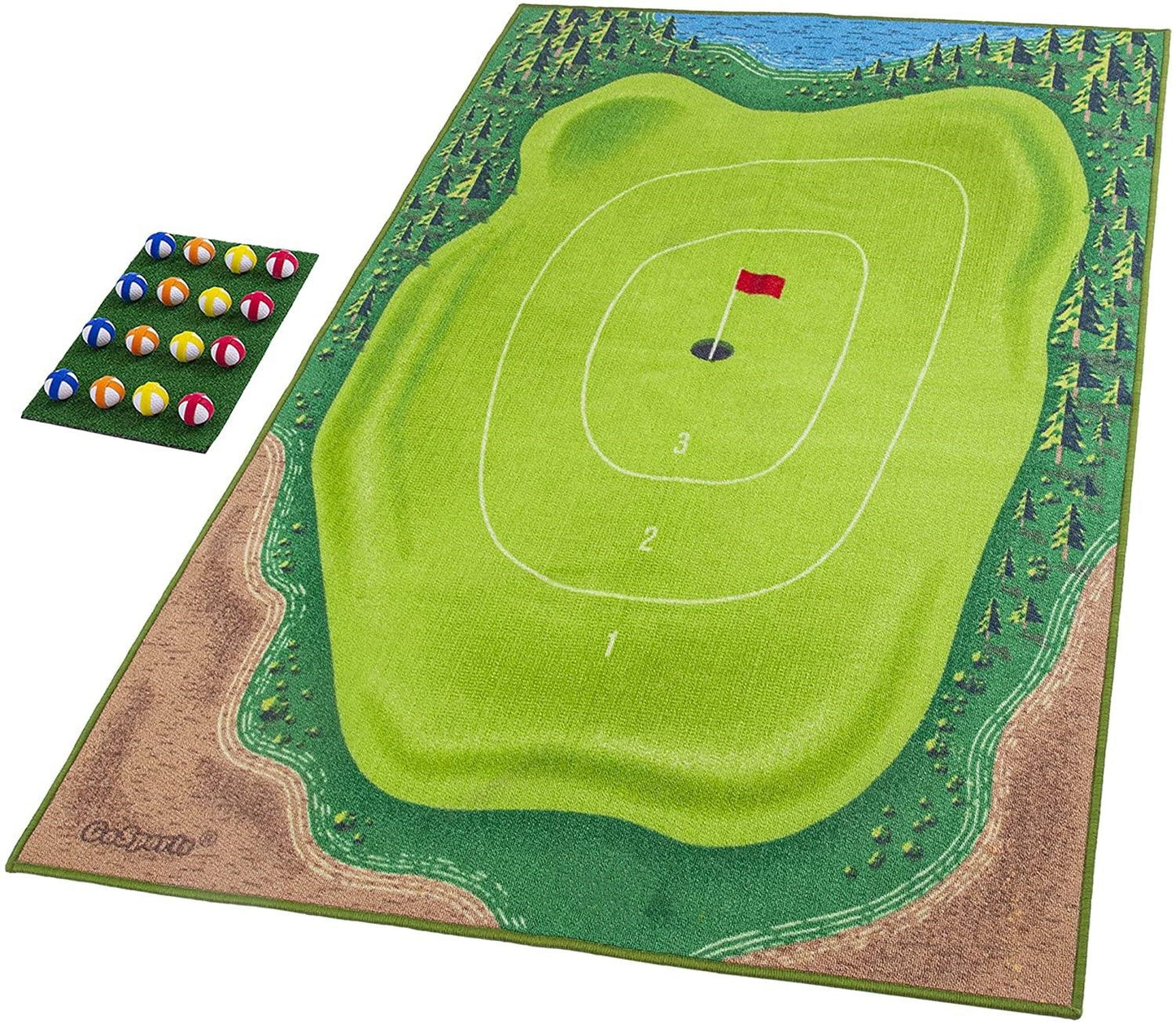 The Casual Golf Game Set Casual Golf Game Set Golf Hitting Mat Game Mat