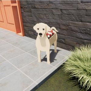 Cross-border independent station popular dog-planter pet dog flower pot potted garden home decoration ornaments