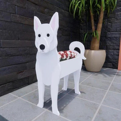Cross-border independent station popular dog-planter pet dog flower pot potted garden home decoration ornaments