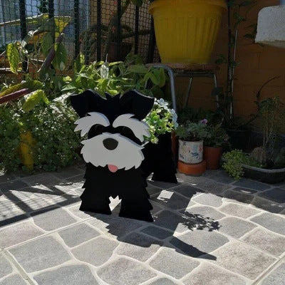 Cross-border independent station popular dog-planter pet dog flower pot potted garden home decoration ornaments
