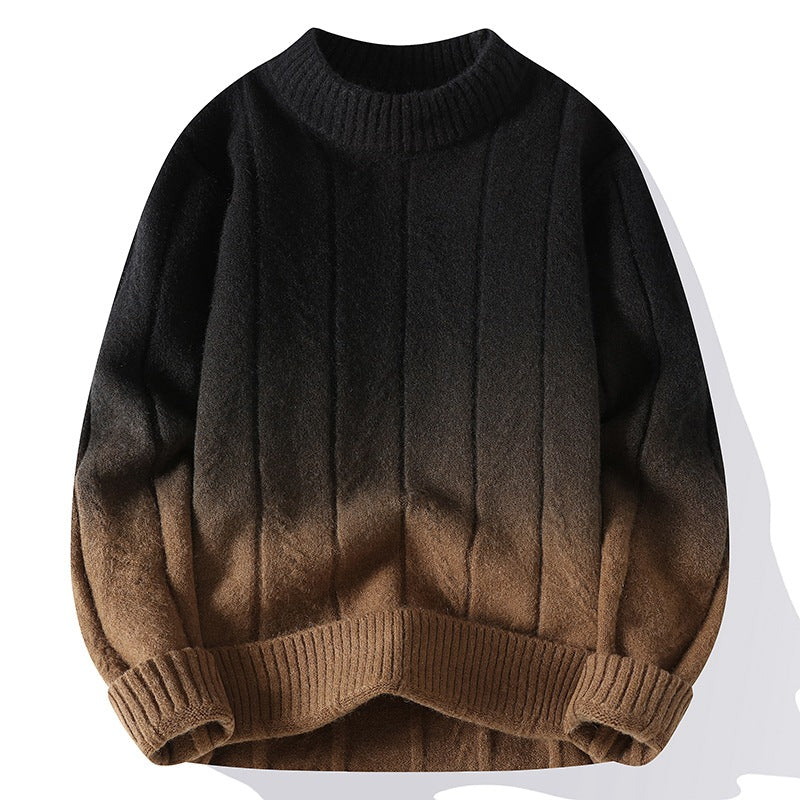 New products Autumn and winter new casual sweater men's long-sleeved knitted sweater