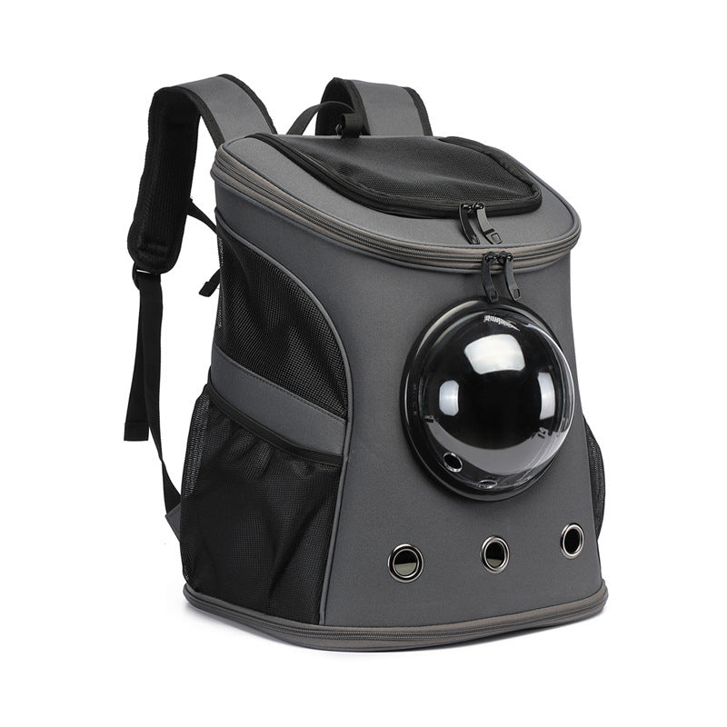 Cat bag pet space capsule backpack travel bag portable large capacity transparent foldable pet bag one piece