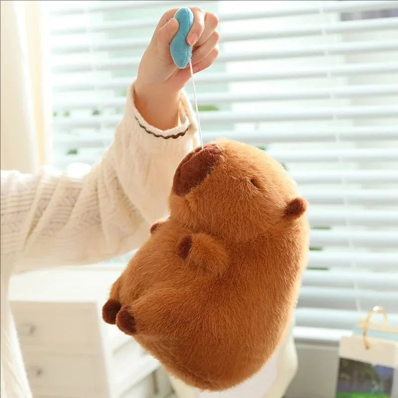 Capybara Plush Simulation Capibara Anime Fluffty Toy Kawaii Plushie Cute Doll Stuffed Animals Soft Doll Plush Gift Kid Toys