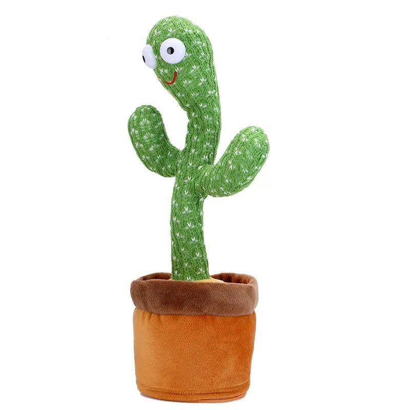 Baby Sunshine Cactus Companion Electronic Plush Toy Dancing and Talking Cactus Toy with 120 Songs Children's Birthday Gifts