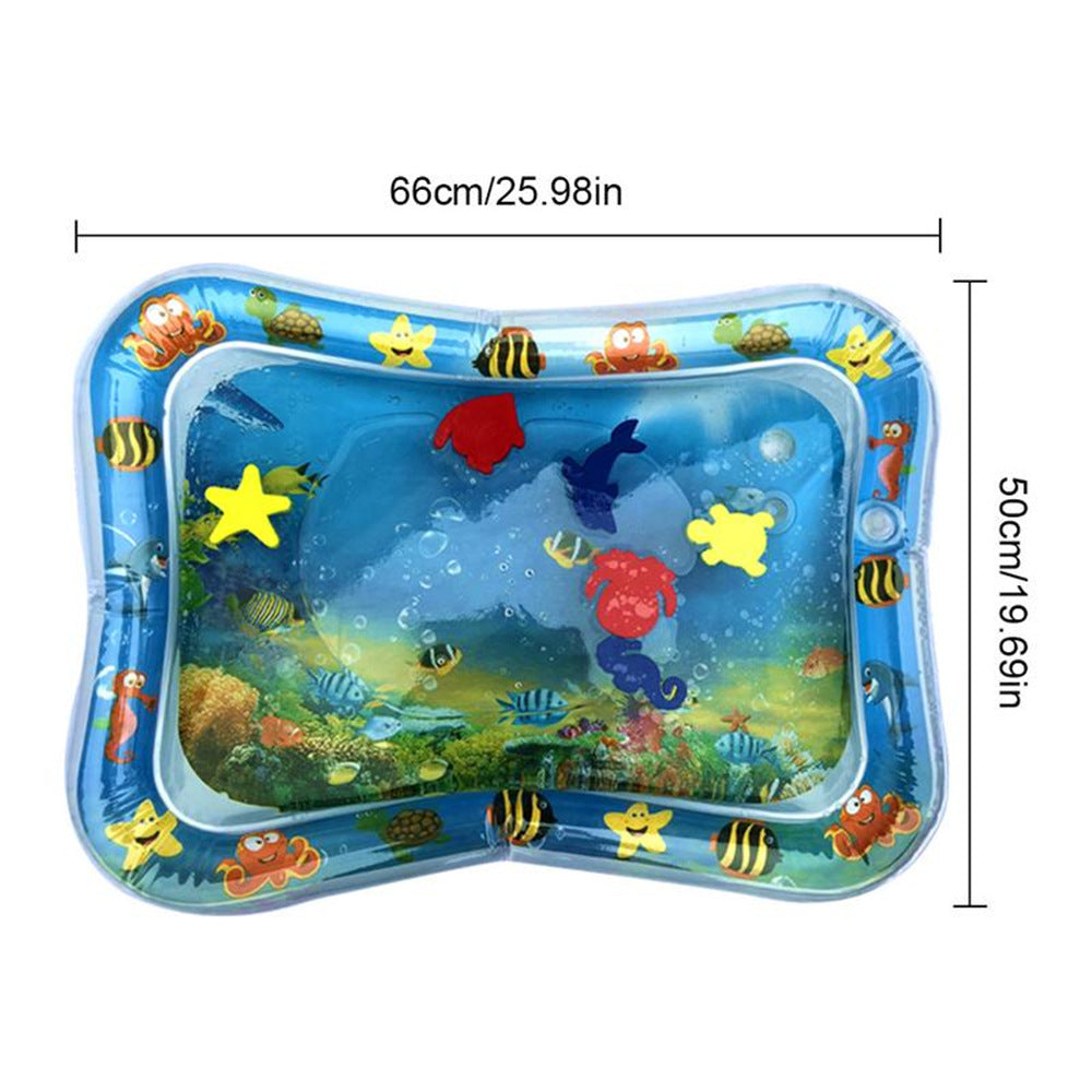 Baby inflatable water pad ice pad large baby inflatable beat water pad PVC sea world crawling toy