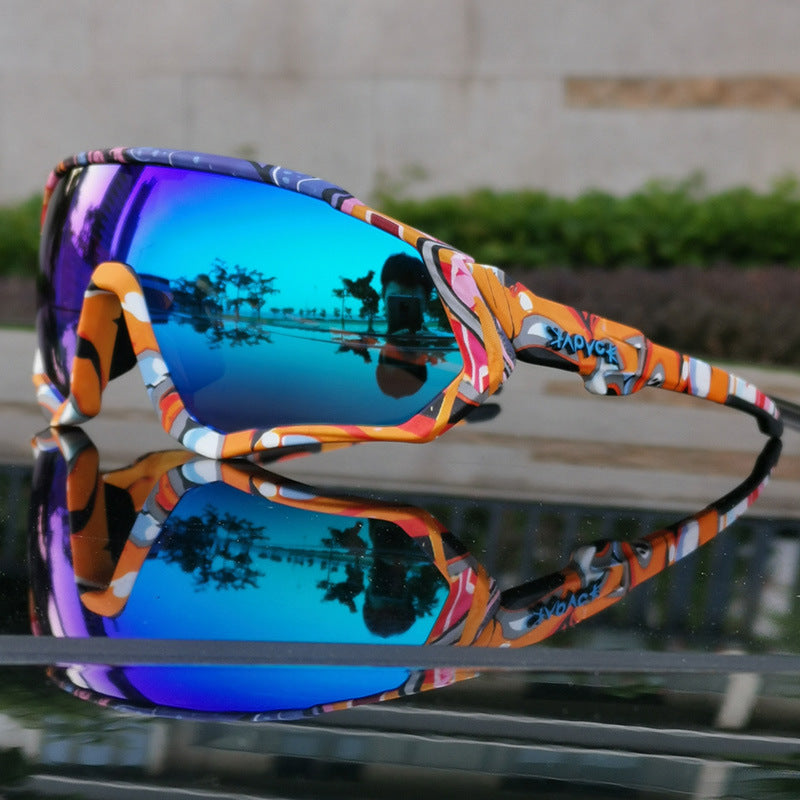 New cross-border kapvoe cycling glasses outdoor sports polarized goggles road bike mountain bike professional