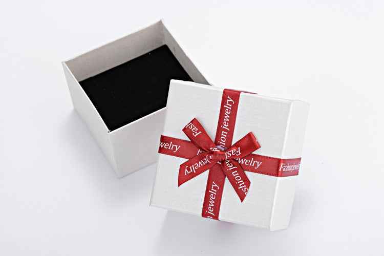 Crown two-in-one couple ring female opening net red vibrato 100 languages I love you projection ring