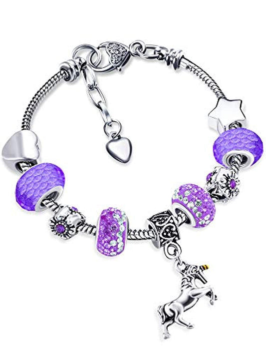 Crystal Unicorn Bracelet
