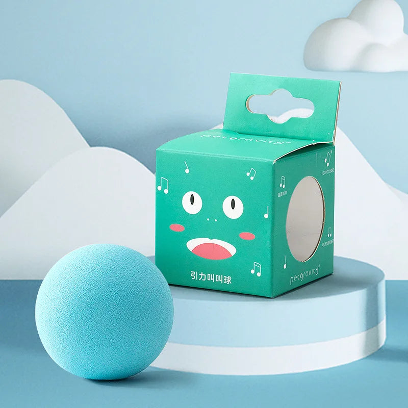 Cat Toys Smart Interactive Ball Catnip Cat Training Toy Pet Playing Ball for Cats Kitten Kitty Pet Squeaky Toy Supplies Products