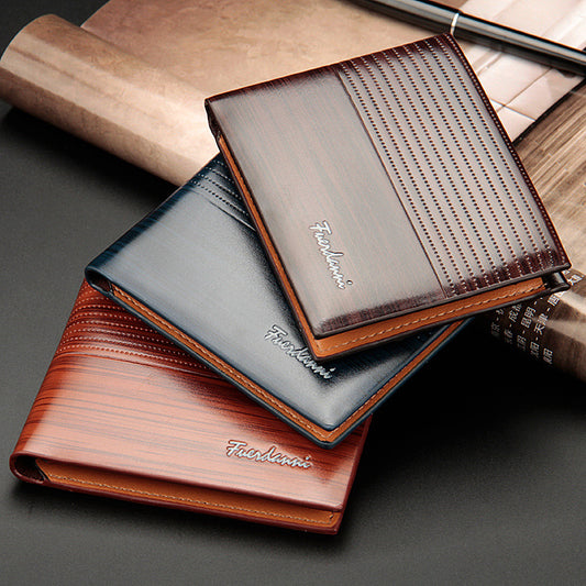 baellerry men's short wallet cross-border embossed cross-border hot-selling multi-card wallet fashion card bag wholesale