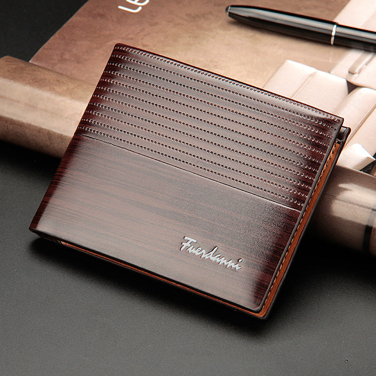 baellerry men's short wallet cross-border embossed cross-border hot-selling multi-card wallet fashion card bag wholesale