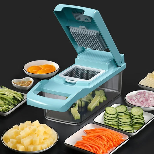 Cut Vegetables Artifact Slicer Grater Cutter Peeler Multifunctional Potato Peeler Carrot Grater Drain Basket Kitchen Tool
