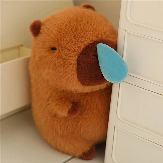 Capybara Plush Simulation Capibara Anime Fluffty Toy Kawaii Plushie Cute Doll Stuffed Animals Soft Doll Plush Gift Kid Toys