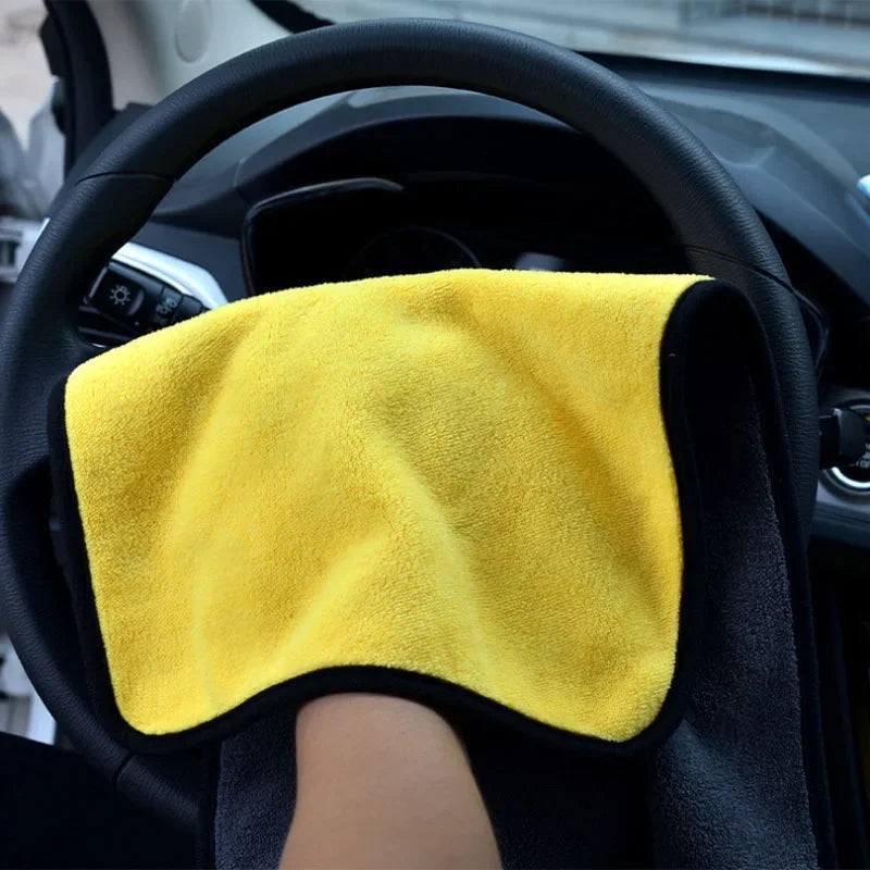 1/2/6PCS Car cleaning towels, car washing and drying cloths, microfiber towels, care face cloths, car beauty accessories