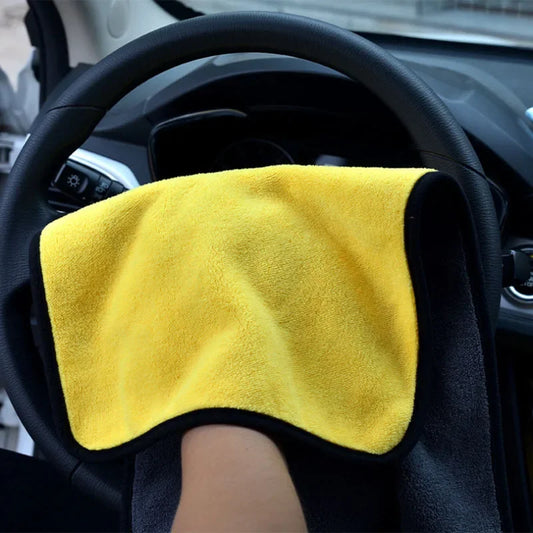 1/2/6PCS Car cleaning towels, car washing and drying cloths, microfiber towels, care face cloths, car beauty accessories