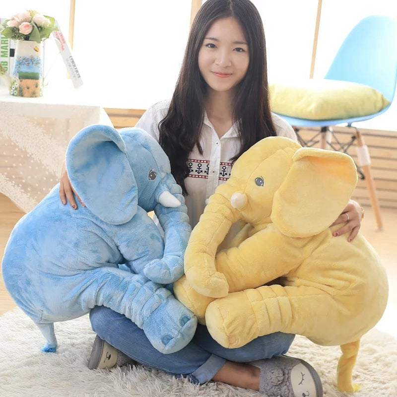 Ins elephant pillow children plush toys with sleeping toys elephant pillow cushions comfort pillows