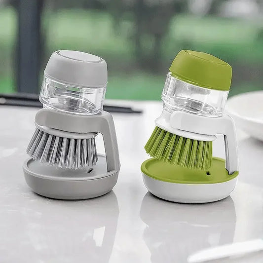 Pot Brushing Artifact Kitchen Washing Pot Cleaning Brush Daquan Lazy Household Decontamination and Descaling Washing Dishes