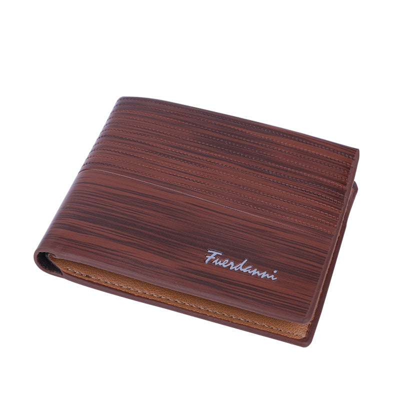 New men's short wallet embossed multi-card fashion wallet card package wallet factory spot wholesale