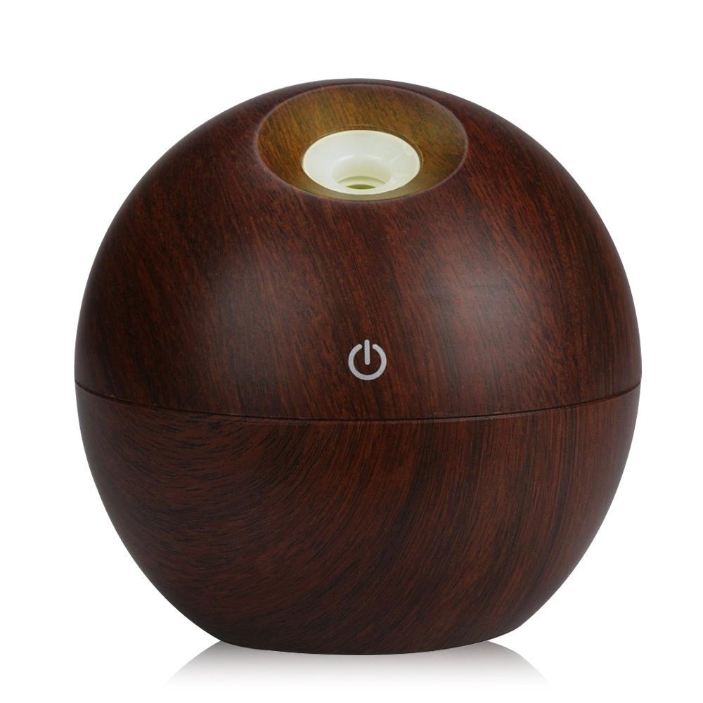 2023 foreign trade wood grain humidifier USB mini home bedroom prepaid baby mute moisturizing air purifier