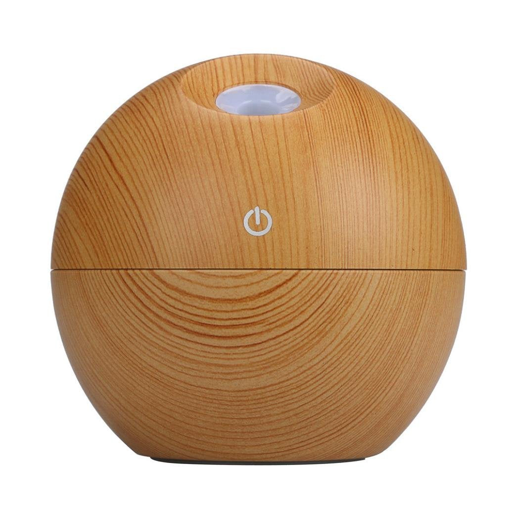 2023 foreign trade wood grain humidifier USB mini home bedroom prepaid baby mute moisturizing air purifier